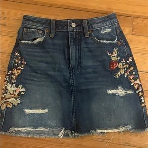 A&F Denim Skirt